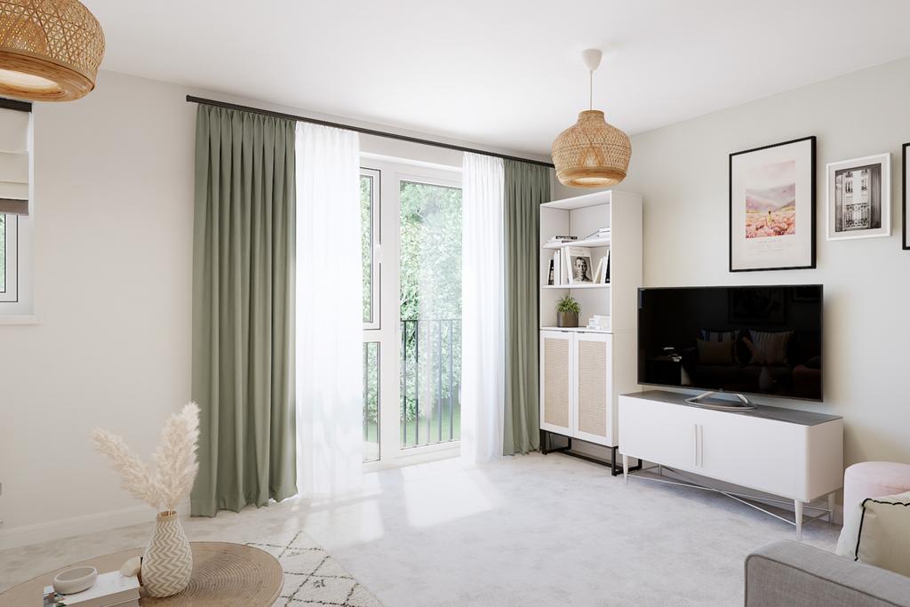Lounge in 3 bedroom townhouse