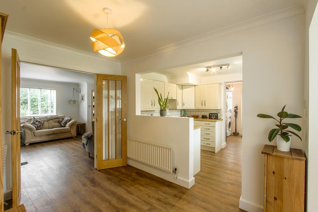 Kitchen Dining into Living Room