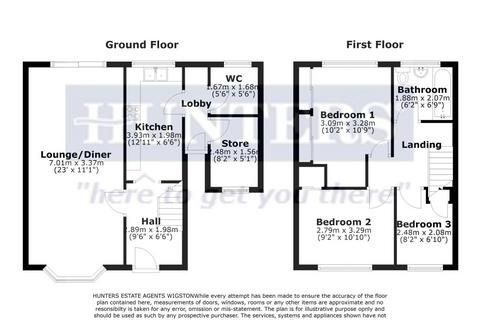 3 bedroom semi-detached house for sale, Holmden Avenue, Wigston