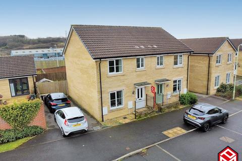 3 bedroom semi-detached house for sale, Trem Y Castell, Coity, Bridgend. CF35 6GA