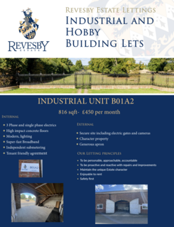 Industrial unit to rent - The Revesby Estate, Revesby PE22