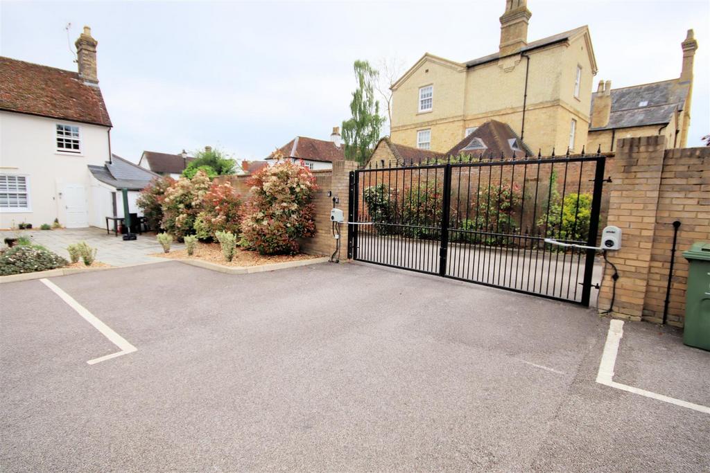 Gated Parking Entrance