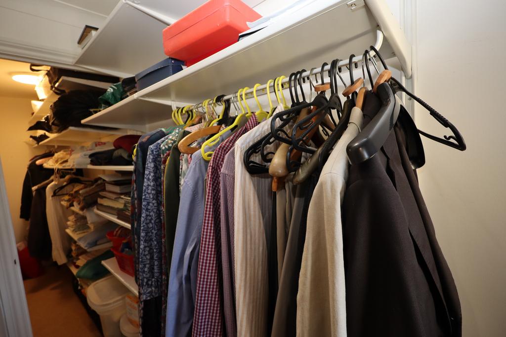 Walk in storage cupboard