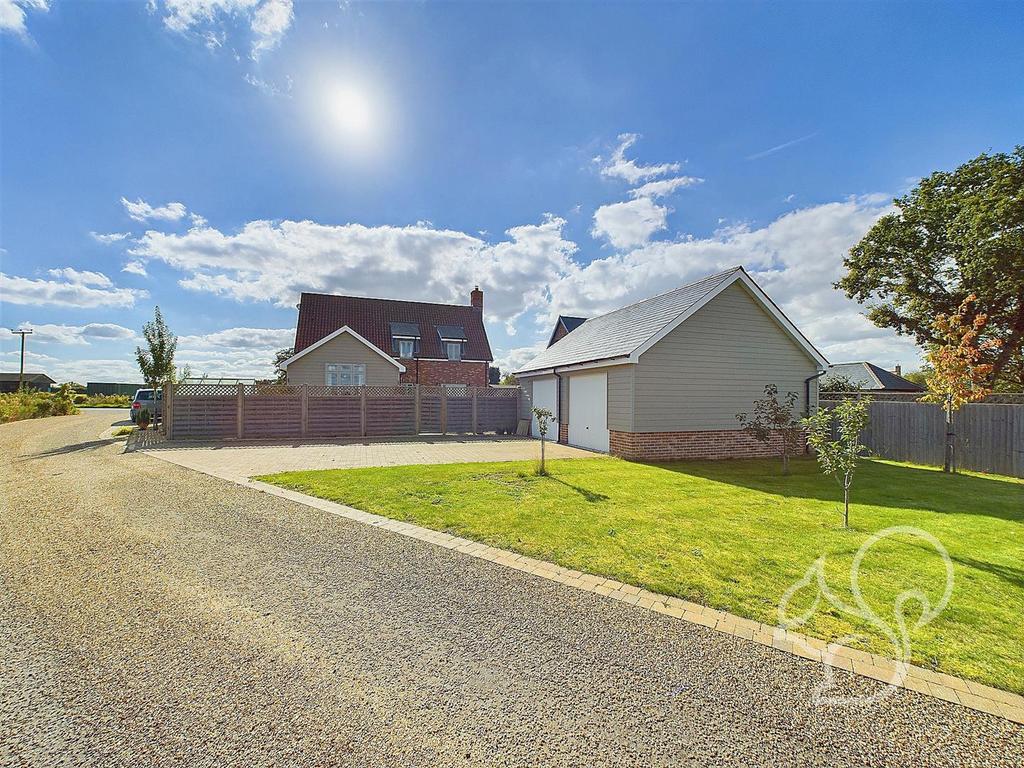 Rear Garden, Garage &amp; Drive