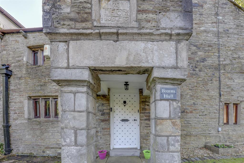 Front Entrance &amp; Date Stone