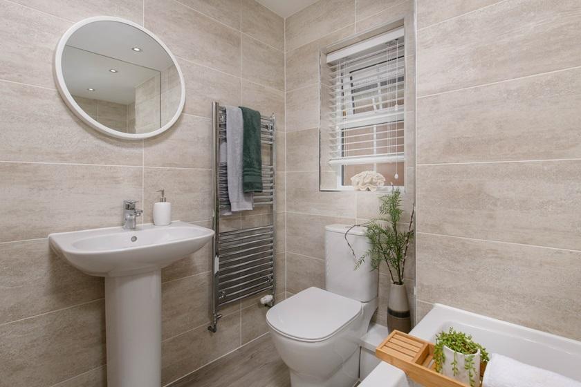 Bathroom in the 3 bedroom Archford