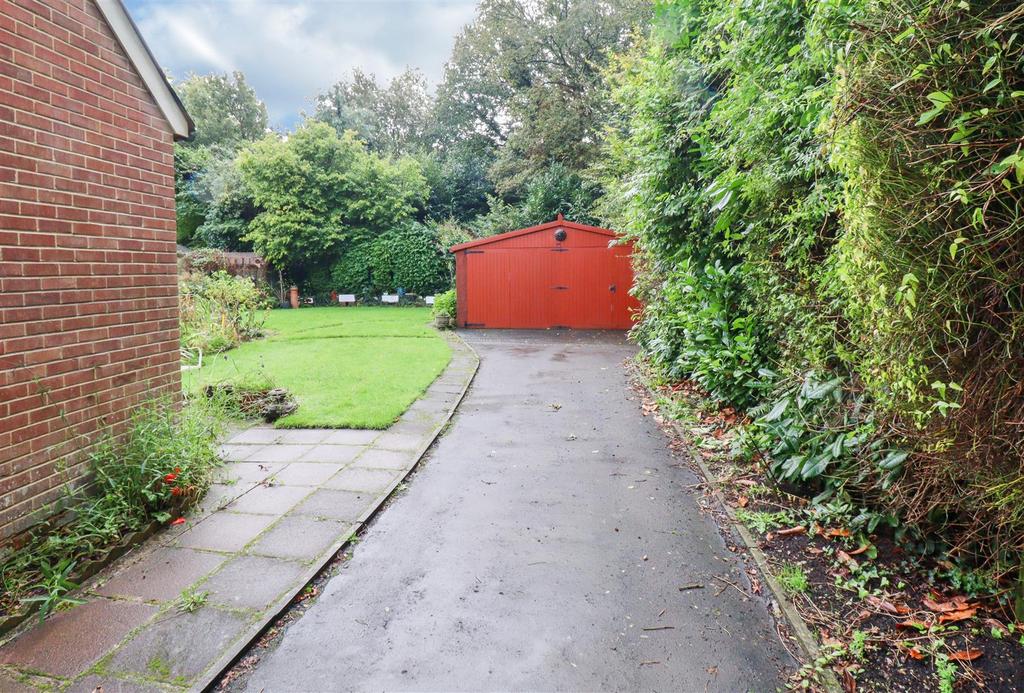 Driveway &amp; Double Garage