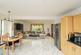 Open plan kitchen/dining/living room