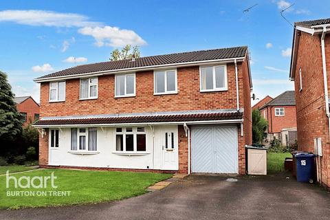 4 bedroom semi-detached house for sale, Dallow Close, Burton-On-Trent