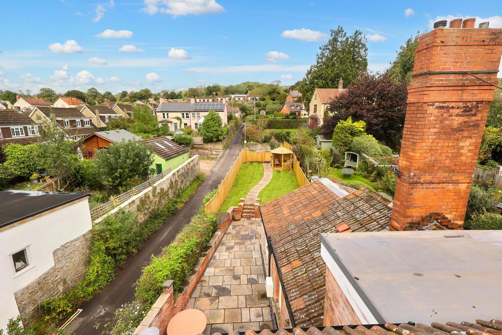 Overview of rear garden