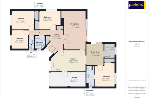 4 bedroom bungalow for sale, Broadlayings, Woolton Hill, Newbury, Hampshire, RG20