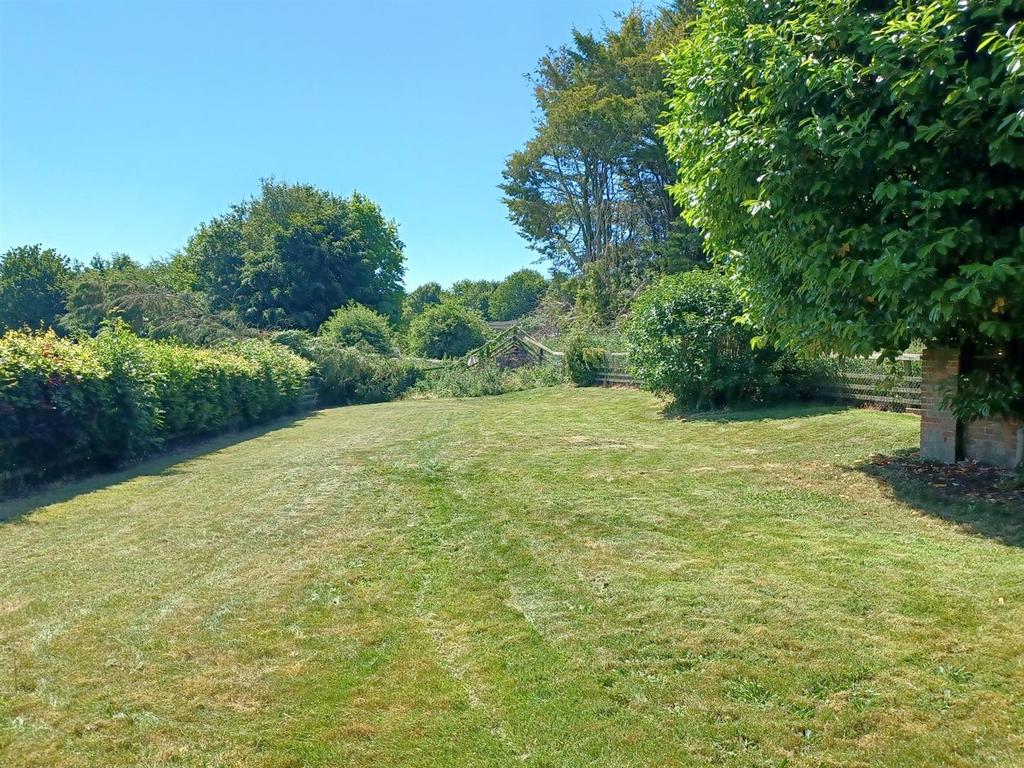 Back garden rear view