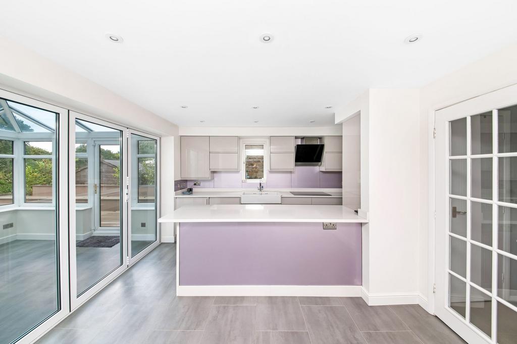 Open plan dining kitchen