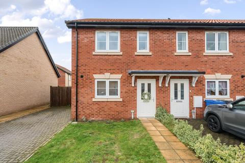 2 bedroom end of terrace house for sale, Hicfield Road, Beck Row, Mildenhall, IP28