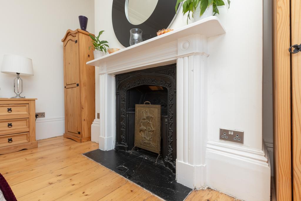 Bedroom Three Fireplace