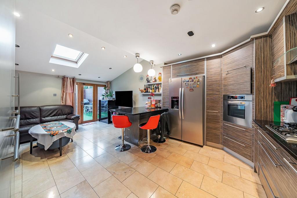Open-plan living area, open plan living