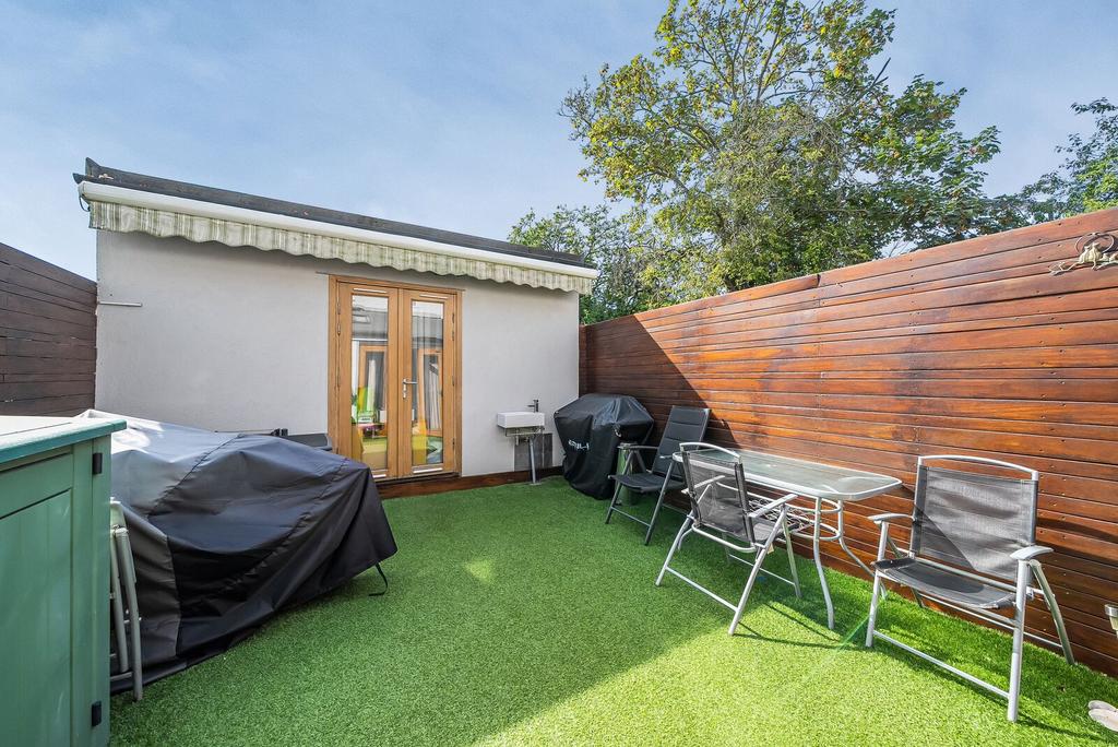 Patio view, garden