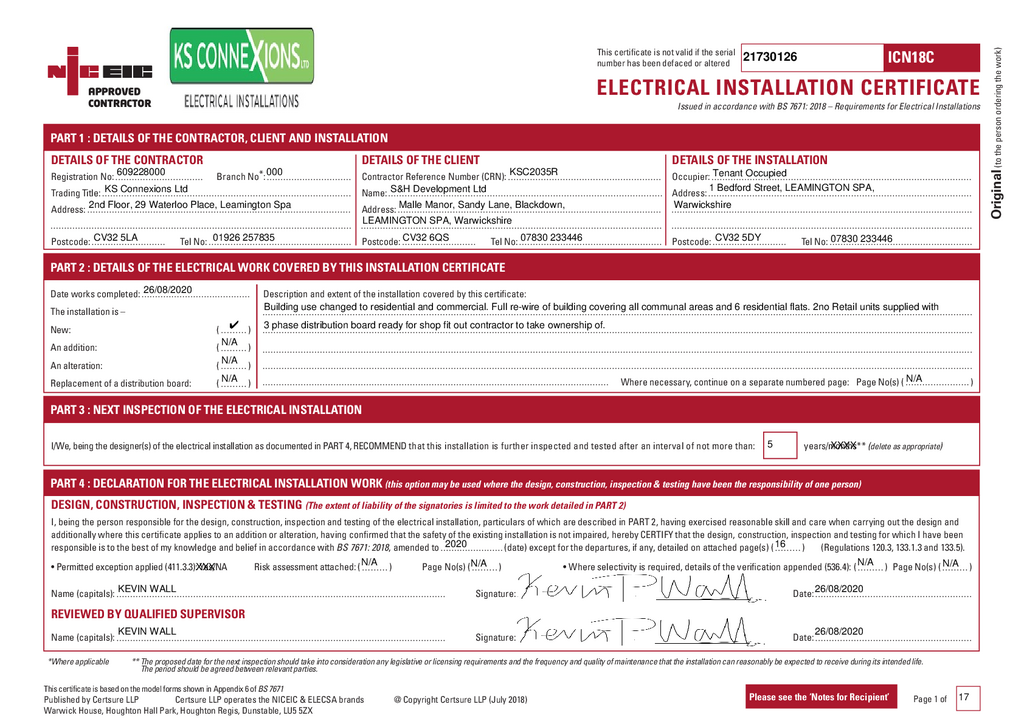 EPC Certificate