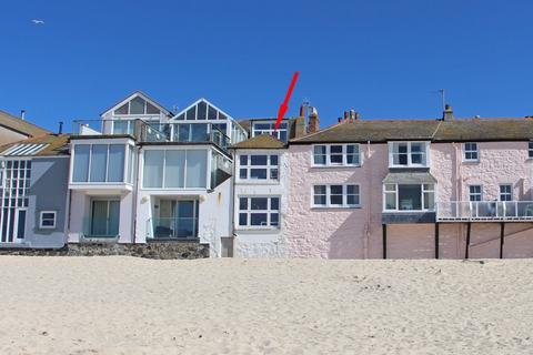 2 bedroom terraced house for sale, Fronting Porthmeor Beach - Back Road West, St Ives, Cornwall