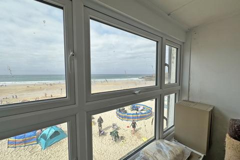 2 bedroom terraced house for sale, Fronting Porthmeor Beach - Back Road West, St Ives, Cornwall