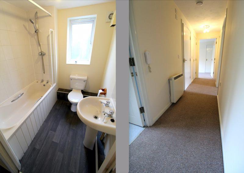 Bathroom and Hallway