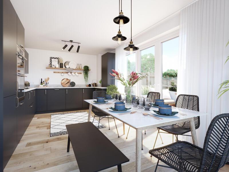 Dining kitchen perfect for entertaining