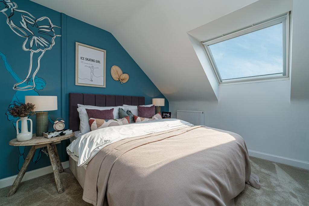 Interior view of bedroom 2 of our Kingsville home