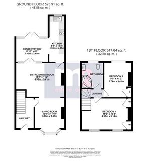 2 bedroom terraced house for sale, Stockton Road, Newport NP19