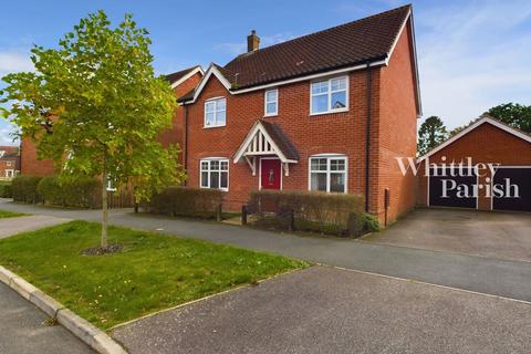 4 bedroom detached house for sale, Jermyn Way, Tharston, Norwich