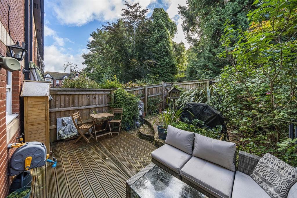 Rear garden