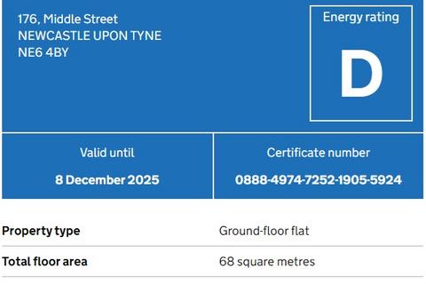 2 bedroom ground floor flat for sale, 176 Middle Street Walker Newcastle upon Tyne