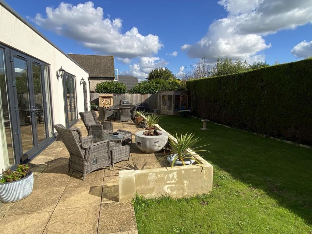 South facing garden