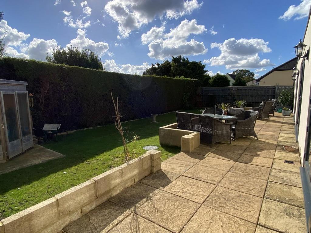 South facing garden
