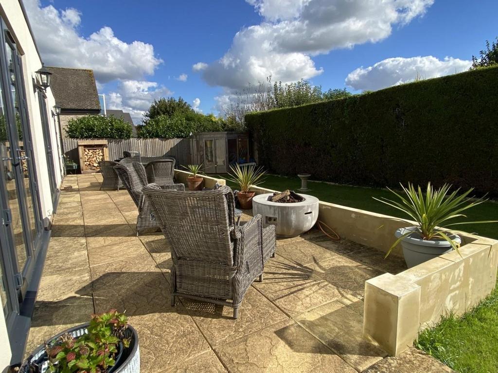 South facing garden