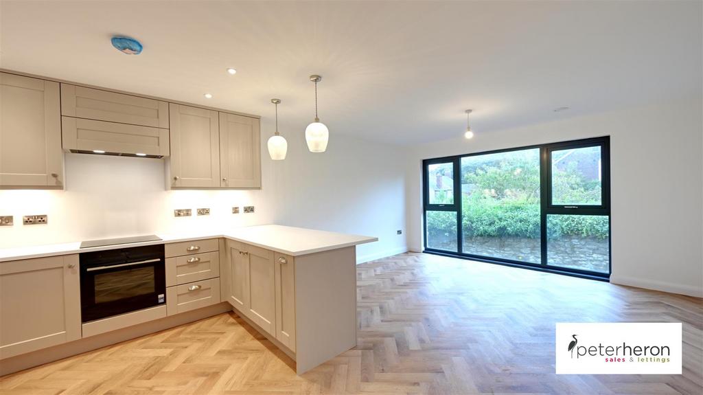 Living Room with Open Plan Kitchen