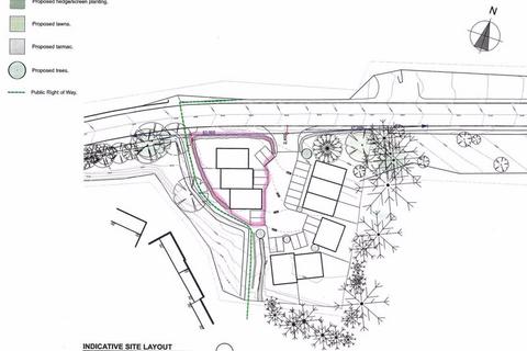 Plot for sale, Scorrier Road, Redruth- Development site for three houses