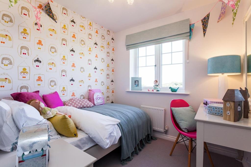 A smaller bedroom perfect for children