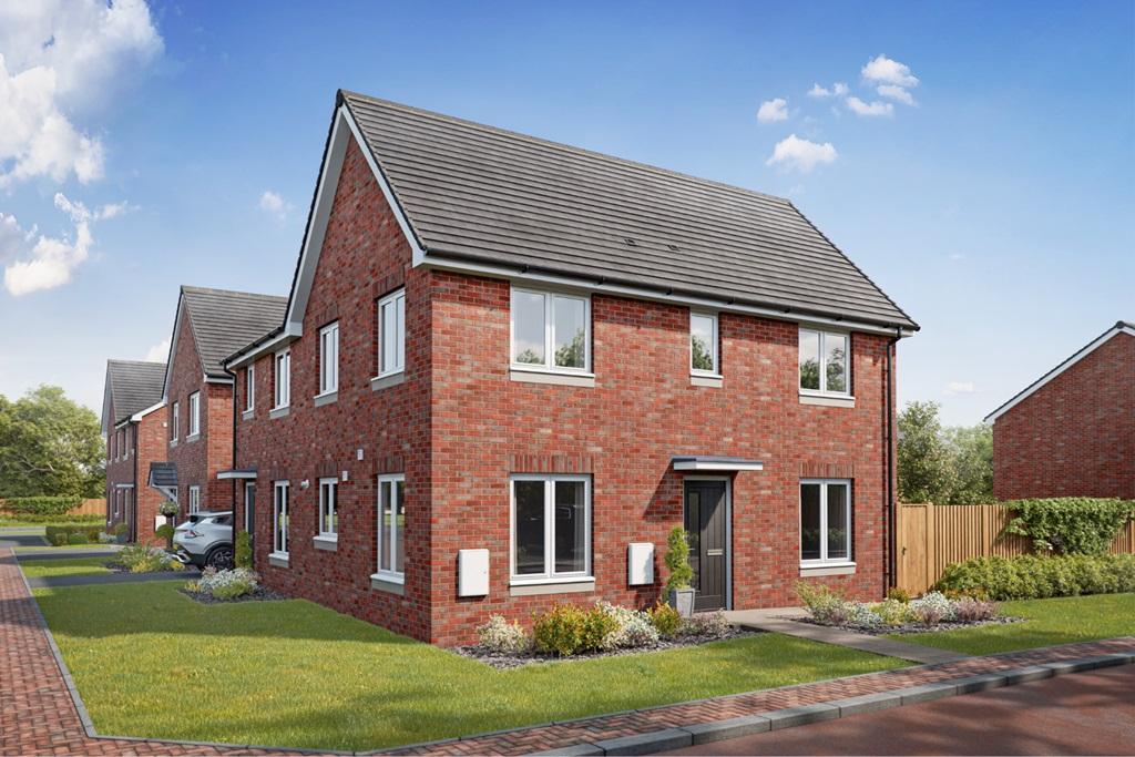 The three bedroom Easedale, with dual aspect...