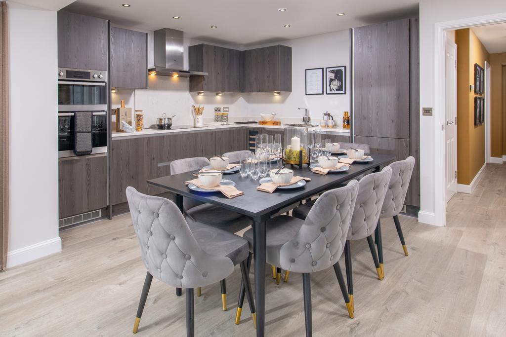 Inside view of 4 bedroom detached Meriden kitchen