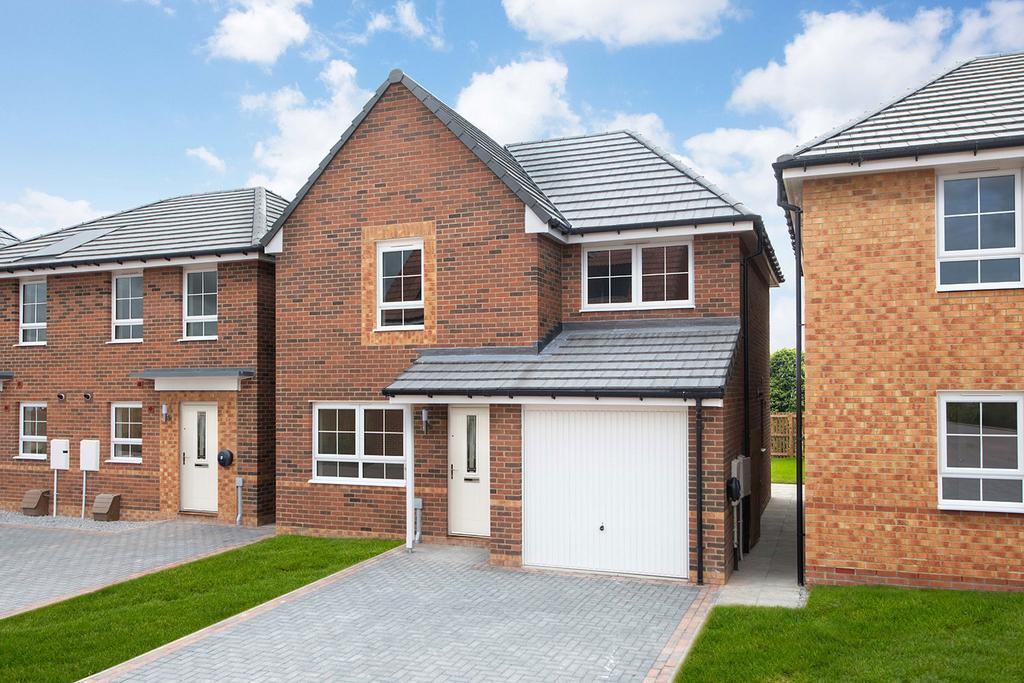 The exterior of Plot 33 The Denby at Stirling...
