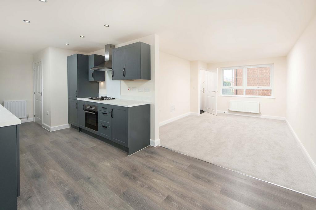 The interior of Plot 33 The Denby at Stirling...