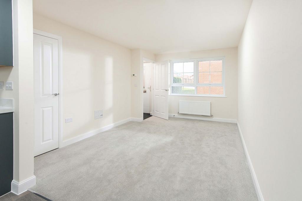 The interior of Plot 33 The Denby at Stirling...