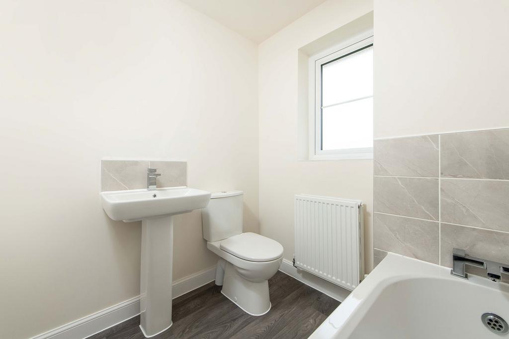 The interior of Plot 33 The Denby at Stirling...