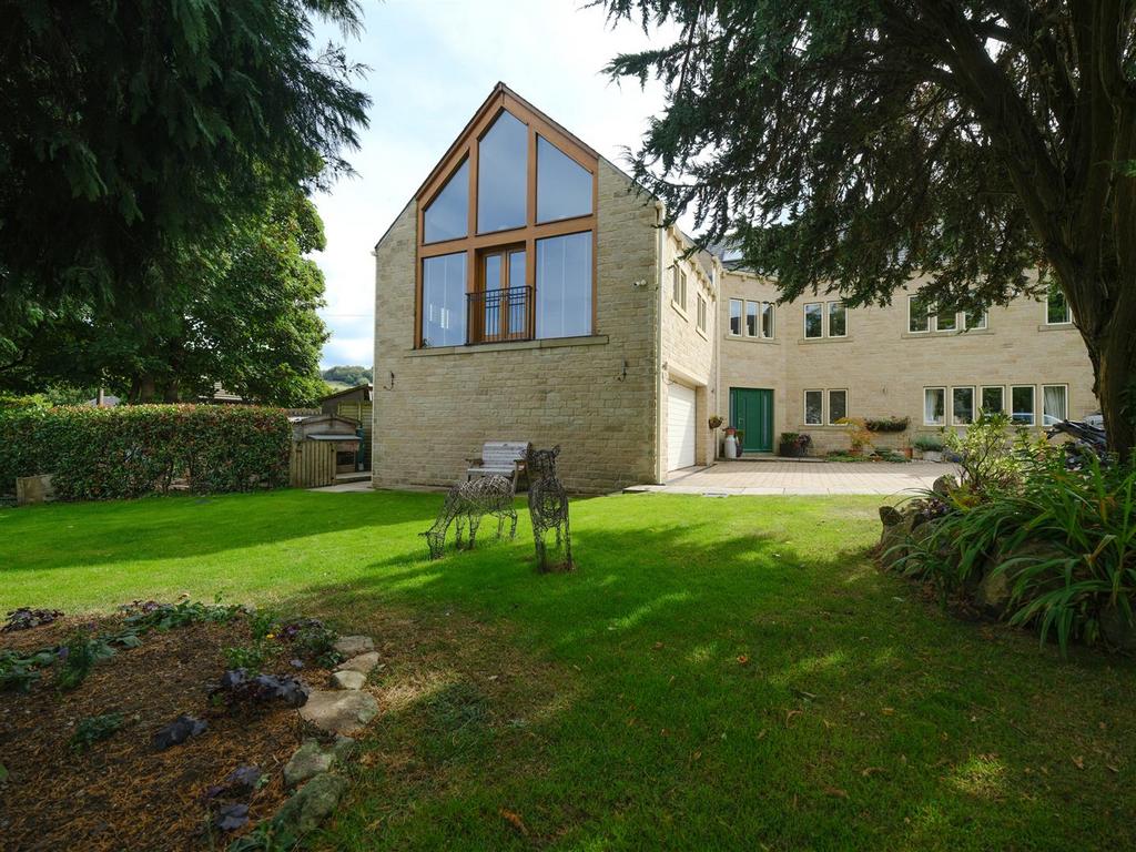 Oak framed gable end