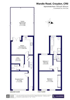 2 bedroom terraced house for sale, Wandle Road, Croydon