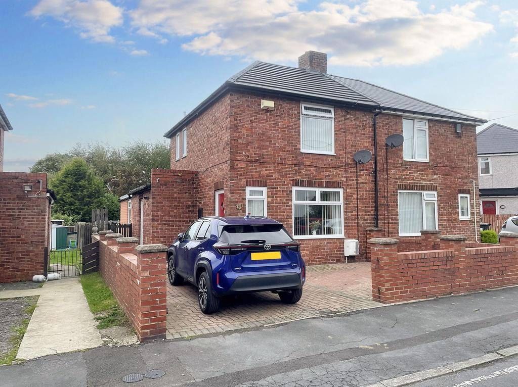 Barnard Avenue, Ludworth, Durham... 2 bed semidetached house for sale