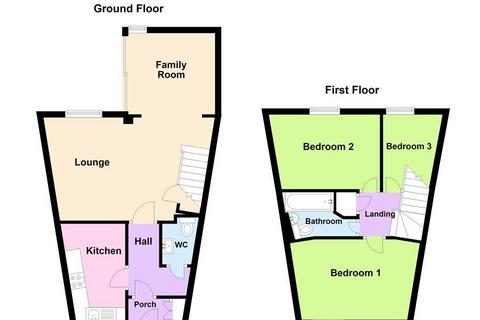 3 bedroom terraced house for sale, Shepherds Pool, Evesham