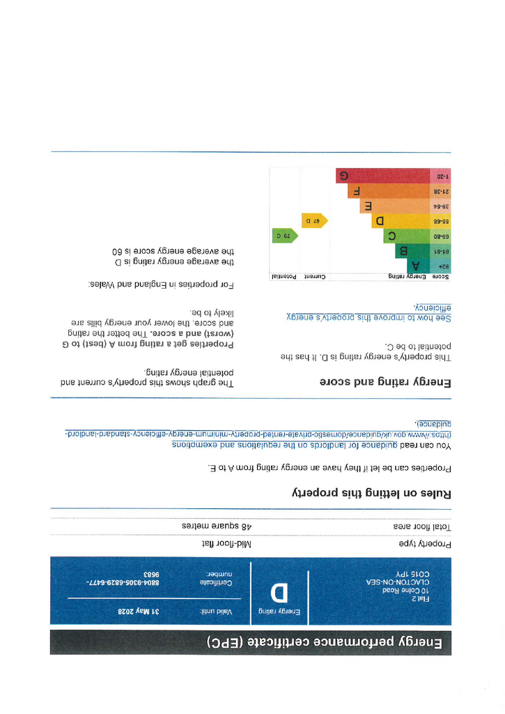 EPC Certificate