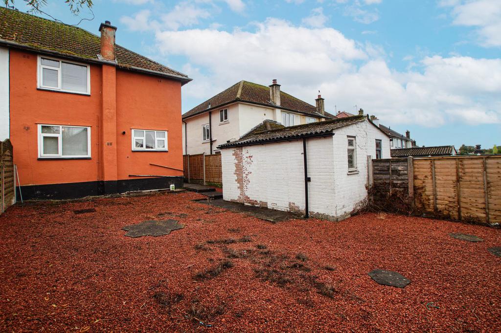 Rear of the Property