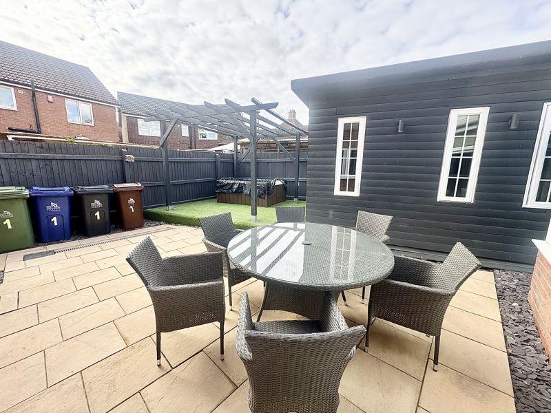 Rear garden